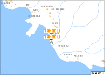 map of Tamboli
