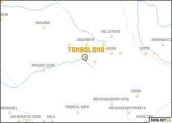 map of Tambo Loma