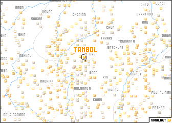 map of Tambol