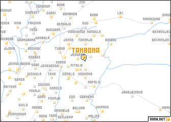 map of Tamboma