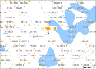 map of Tambona