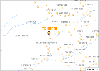 map of Tamboni