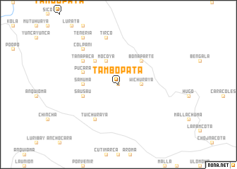 map of Tambopata