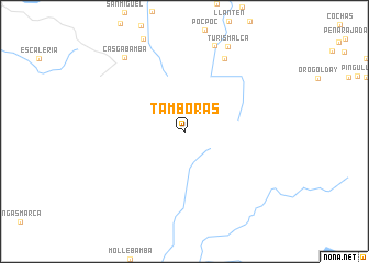 map of Tamboras