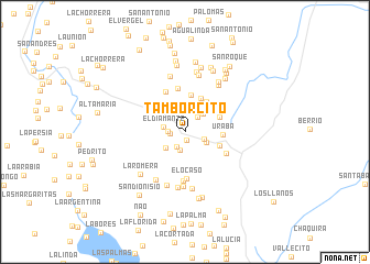 map of Tamborcito