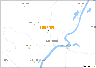 map of Tamboril