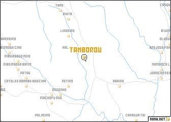 map of Tamboroú