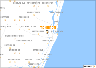 map of Tamboro