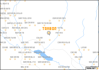 map of Tambor