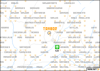 map of Tambor