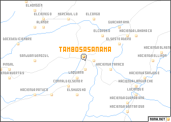 map of Tambo Sasanama