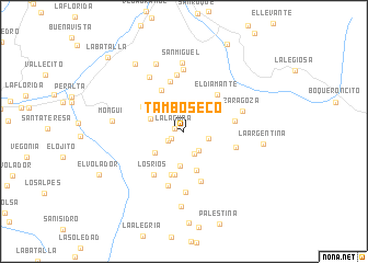 map of Tambo Seco