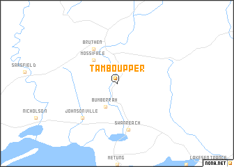 map of Tambo Upper