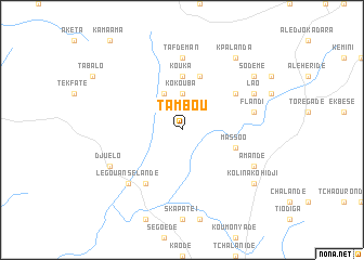 map of Tambou