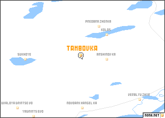 map of Tambovka