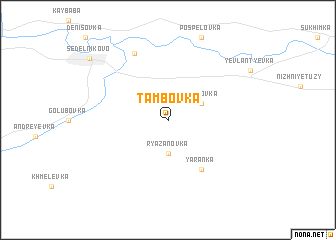 map of Tambovka