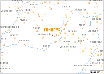 map of Tamboya