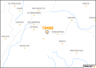 map of Tambo