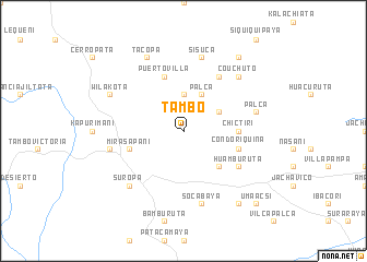 map of Tambo