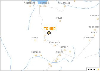 map of Tambo