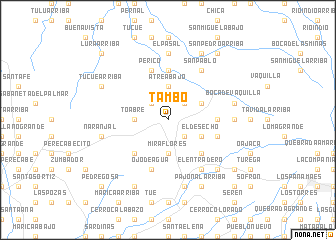 map of Tambo