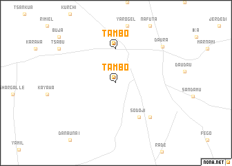 map of Tambo