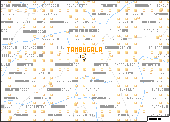 map of Tambugala