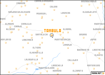 map of Tambula
