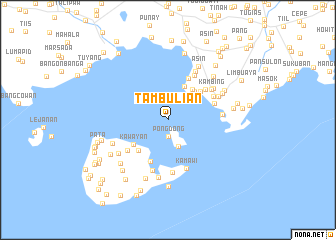 map of Tambulian