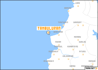 map of Tambuluran