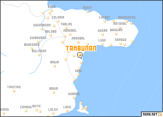 map of Tambunan