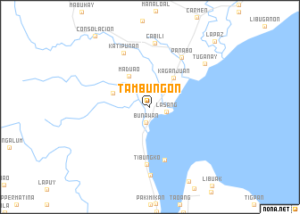 map of Tambungon