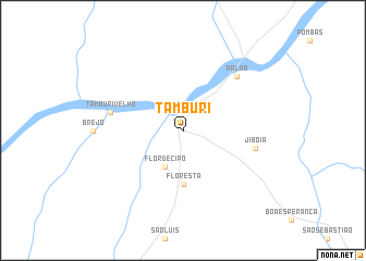 map of Tamburi