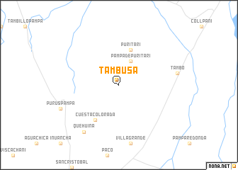 map of Tambusa