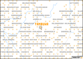 map of Tambuwa