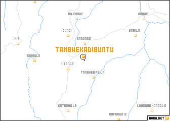 map of Tambwe-Kadibuntu
