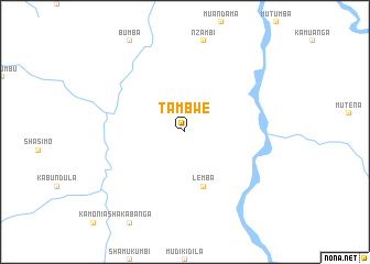 map of Tambwe