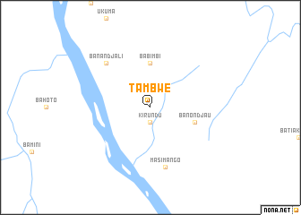 map of Tambwe