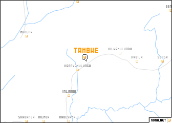 map of Tambwe