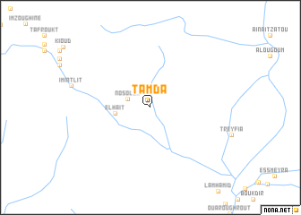 map of Tamda