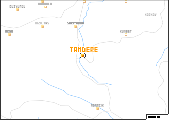 map of Tamdere