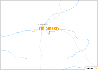 map of Tamdinskiy