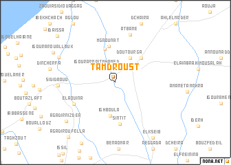 map of Tamdroust