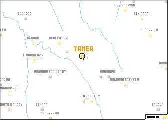 map of Tamea