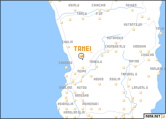 map of Ta-mei