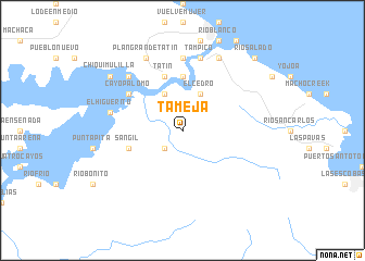 map of Tameja