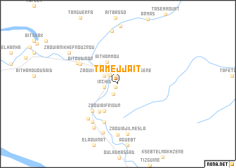 map of Tamejjaït