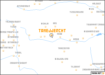 map of Tamejjercht