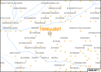 map of Tamejjout