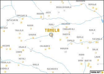 map of Tamela